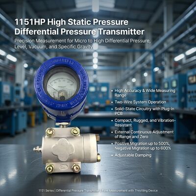 중국 SAIC 3151HP 3151DR 3151DP 1151HP 1151DR 1151DP 액체, 가스, 증기용 디지털 차압 트랜스미터