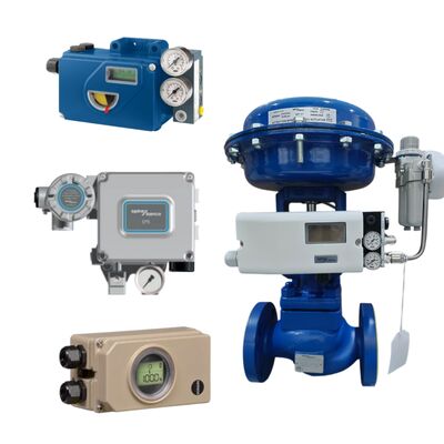 New Pneumatic Spiraxsarco Control Valve and Samson 3730-3 Controller and Electro-Pneumatic Positioner EP6SLS1-A and Spiraxsarco SP7