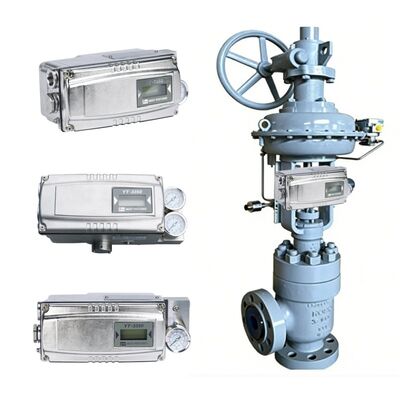 KOSO 511GH 520D 슬리브 가이드 각도 밸브 Rotork YTC 포지셔너 캐비테이션 방지 유체 제어