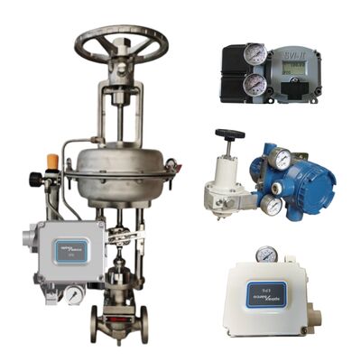 New Pneumatic AZBIL Control Valve and Electro-Pneumatic Positioner Spiraxsarco EP6SLS1-A and Masoneilan SVI2 SVI3