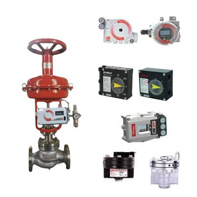 재고 보유 중인 Flowserve Positoner Logix 3800 PMV D3 PMV P5/EP5 F5 520MD 3200MD 420 및 YT-325 부스터가 장착된 중국 제어 볼 밸브