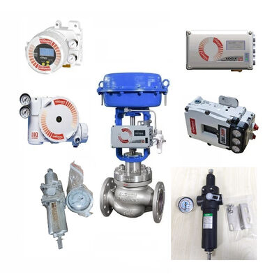 Flowserve 밸브 포지셔너 Logix 3800 PMV D3 PMV P5/EP5 520MD 3200MD 및 Fisher 67cfr 레귤레이터가 장착된 중국 제어 볼 밸브