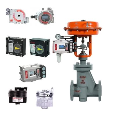 중국 제어 각도 밸브 (Flowserve Smart Positioner Logix 3800 3200MD 520MD/420 PMV P5/EP5 F5-NAM Rotork YT-300 부스터 포함)