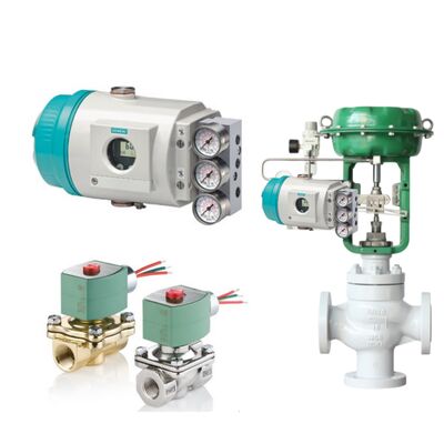 Siemens SIPART PS2 6DR5125 Intelligent Digital Valve Positioner Controller with ASCO Solenoid Valves