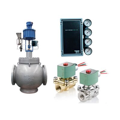 Emerson Fisher 3600 Series 3610J Electro Pneumatic Valve Positioner with ASCO Solenoid Valves
