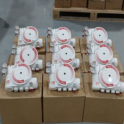 Flowserve 3200MD Digital HART Diagnostics Pneumatic Actuator Process Control Valve Positioner