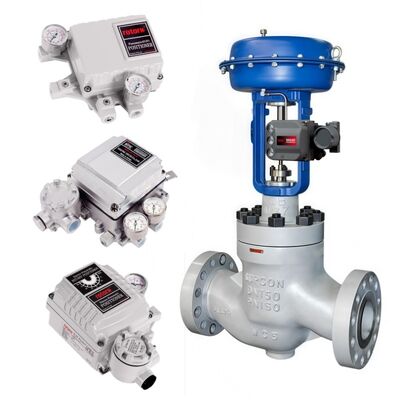 공압 액추에이터 제어용 Rotork YT1000 밸브 포지셔너 (석유, 가스, 수처리, 산업용 파이프라인)