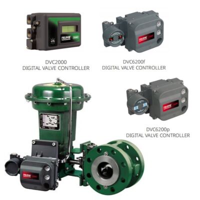 Fi Sher 1052 로터리 액추에이터 (DVC2000 DVC6200 포지셔너 포함) - 석유, 가스, 화학, 발전용