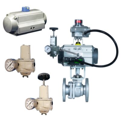 KOSO 6300RC 공기 회전 액추에이터 석유화학 천연가스 파이프 라인 산업