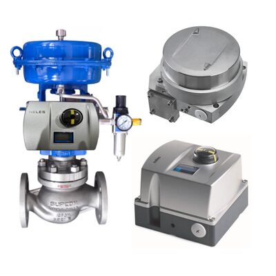 SUPCON LN81 Series Single Seat Control Valve with Valmet Me-sto Neles ND9000 Smart Valve Positioner