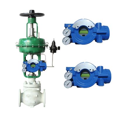 High Quality Foxboro SRD960 Smart Valve Positioner with Shanghai Lanlin Pneumatic Control Valve