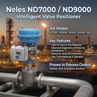 새로운 오리지널 Valmet Mes-to Neles ND7000/ND9000 밸브 포지셔너 ND9103 ND9106 ND9203 ND9206