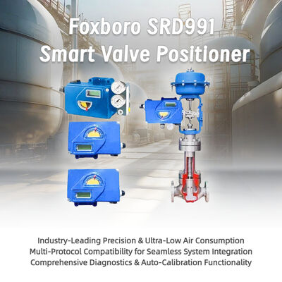 새로운 OEM Pneumatic 본질적으로 안전한 엑시아 디스플레이 Foxboro SRD991 지능형 밸브 제어 밸브 위치기