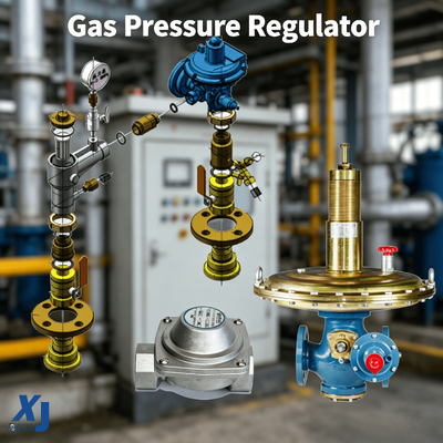 공급자 Chunhui CHTA CHTB CHTC 제어 직행 가스 압력 감소 밸브 LNG LPG 연료 가스 압력 조절기