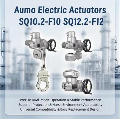 고성능 Oem 산업 Auma 글로브 밸브 전동 액추에이터 Sq10.2-f10 Sq12.2-f12