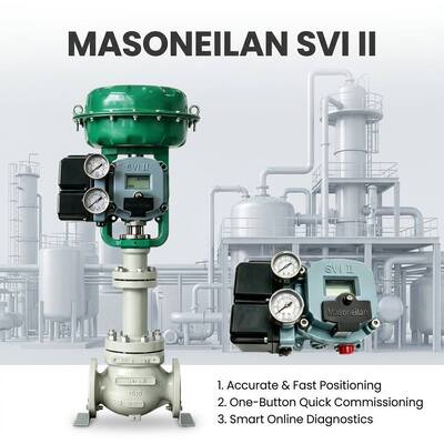 Masoneilan SV II AP 고급 성능 디지털 밸브 포지셔너 SVI2-21123111