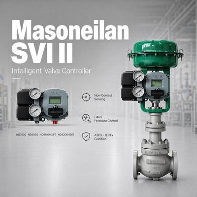 Masoneilan SV II AP 고급 성능 디지털 밸브 포지셔너 SVI2-21123111