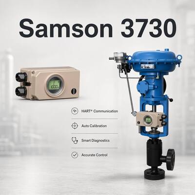 Samson 3730 OEM Smart Valve Positioner HART Digital Pneumatic Actuator Controller Oil Gas Water Treatment System