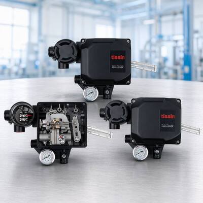 TISSIN TS600L Pneumatic 밸브 포지셔너 4 20mA IP66 오일 가스 화학 전력 물 산업 액추에이터