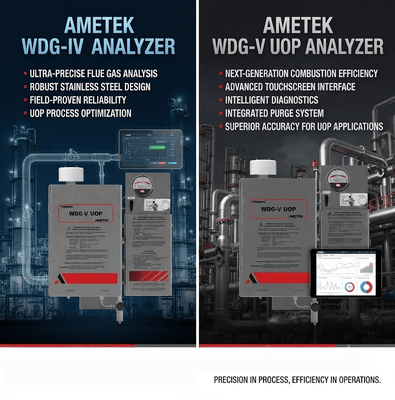 Ametek WDG-IV UOP 분석기 지르코니아 산소 측정 공정 가스 분석기 산업 공정 분석기