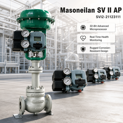 Masoneilan SVI2-21123111 SVI2 AP 스마트 디지털 밸브 포지셔너 (전체 밸브 진단 기능 포함)