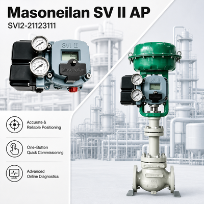 Masoneilan SVI II AP 디지털 밸브 포지셔너 SVI2 21123111 HART 스마트 포지셔너 4-20mA