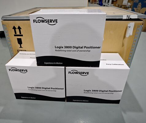 새로운 재고 Flowserve Logix 3800 3800E 디지털 Pneumatic 밸브 위치레이터 제어 밸브 예비 부품