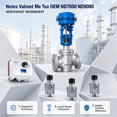 기존 New Neles ND9103 ND9106 ND9203 ND9206 ND7000 ND9000 밸브 포지셔너 Valmet Stock 공급 업체 가격