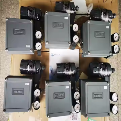 피셔 3582i 대막 작동 조절 밸브용 4~20 mA DC 입력을 가진 전기압력 위치기