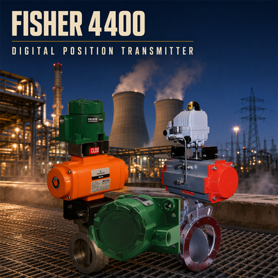 Fisher FIELDVUE 4400 비접촉 감지, SIL 2 지원 및 HART 7 통신 기능 디지털 밸브 위치 트랜스미터