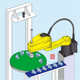 4 Aixs Fanuc 로봇 팔 회의 6kg 탑재량 650mm 도달 소형 크기 SR - 6iA