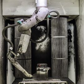 회의/취급 가동을 위한 동료 200 IA 5L Fanuc 로봇 팔을 그리십시오