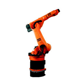 자동적인 Kuka 로봇 팔 소형 사이즈 6 축선 2033mm 최대 도달 95 Kg 정격 총 짐