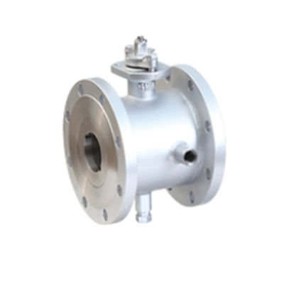 ASME B16.34 부드러운 밀봉 플랜지는 재킷화된 볼 밸브를 연결시켰습니다