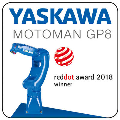 1.0KVA 727 밀리미터 8 킬로그램 화물 야스카와 6 주축 로봇 팔