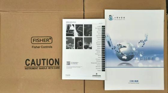 미끄러져 움직이는 줄기 제어 밸브 조립체와 Fisher3582 공압 밸브 포지셔너