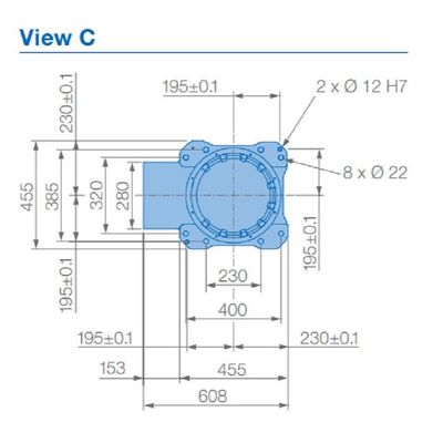 6 주축 로봇 팔 GP88 화물 88 킬로그램은 2236 밀리미터 재료 핸딩 로봇엇에 도달합니다