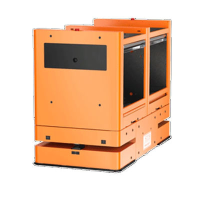 AGV 컨베이어 4*30KG 정격 부하 1787 밀리미터 회전 직경 자동 연결 창고 로봇