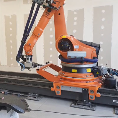 분쇄 로봇 KUKA KR 210 R2700-2 화물 275 킬로그램은 2701 밀리미터 KR C5에 도달합니다 ; KR C4 제어기 로보틱 아암 분쇄