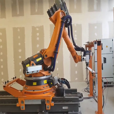 분쇄 로봇 KUKA KR 210 R2700-2 화물 275 킬로그램은 2701 밀리미터 KR C5에 도달합니다 ; KR C4 제어기 로보틱 아암 분쇄