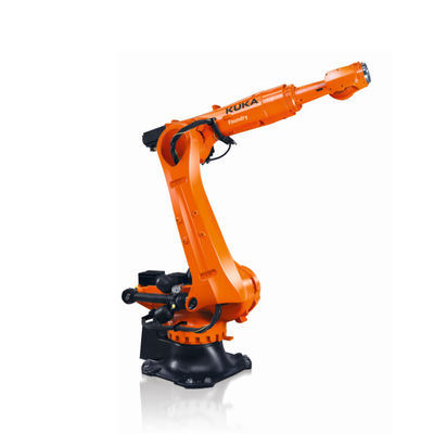 6개의 축 밀링 로봇 210 킬로그램 화물은 KR C4 제어기 로보틱 아암 분쇄와 3100 밀리미터 KUKA KR 120 R3100-2에 도달합니다