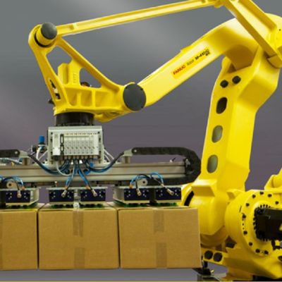 4 주축 화물 185 킬로그램은 3143 밀리미터 M-410iC185 팔레타이징 로봇에 도달합니다