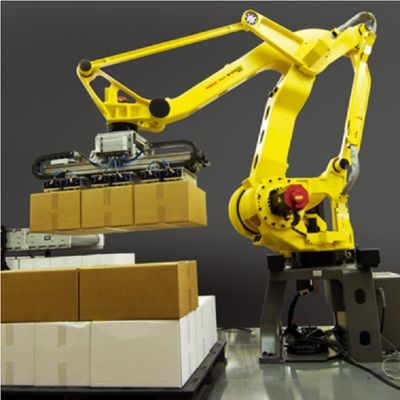 4 주축 화물 185 킬로그램은 3143 밀리미터 M-410iC185 팔레타이징 로봇에 도달합니다