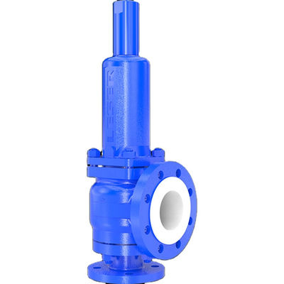 주입구와 수단 스프링 하중식 안전판에 있는 가득 찬 PTFE 마무리와 타입 447