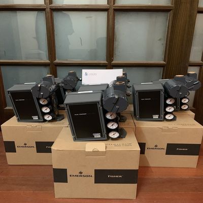 포지셔너를 더블액팅 피셔 3620JP 전기도금한 것 공압식 발동자