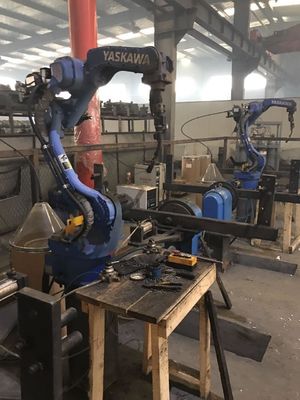 로봇을 용접해서 사용된 용접공 RD500S와 모토만 AR2010 화물 12 킬로그램