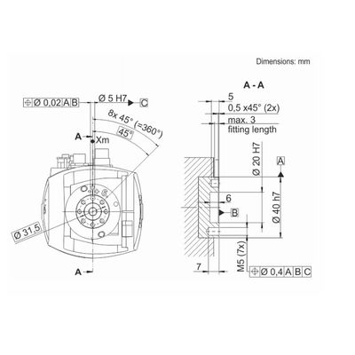 로봇 팰리타이저를 위한 6 주축 로보틱 아암과 팔레타이징 로봇 KR8 R1620