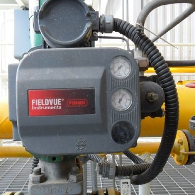 제어밸브와 함께 사용된 밸브부로서의 고능률 FIELDVUE 광고 DVC6200 디지털 밸브 컨트롤러