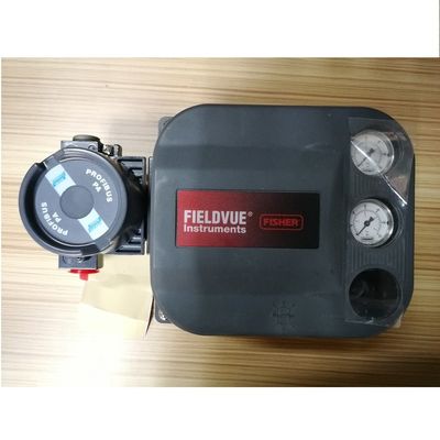 FIELDVUE DVC6200p 디지털 밸브 컨트롤러의 스마트 밸브 포지셔너는 밸브 본체가 있는 Profibus를 지원합니다.