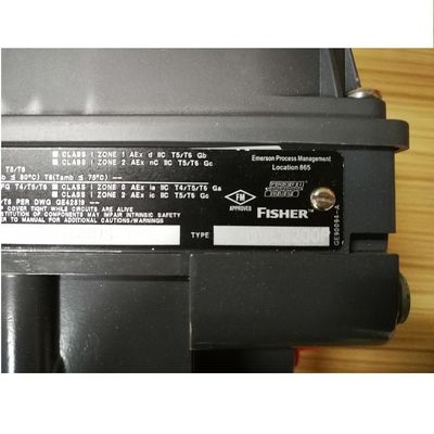 FIELDVUE DVC6200p 디지털 밸브 컨트롤러의 스마트 밸브 포지셔너는 밸브 본체가 있는 Profibus를 지원합니다.